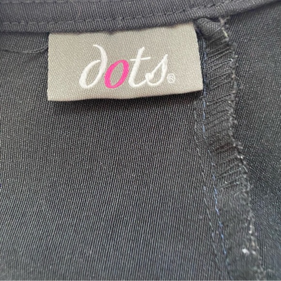 Dots Juniors A-Line Dress S Black Sweetheart Neckline Pockets Knee Length LBD - Picture 12 of 13